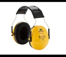3M Peltor Optime I H510AC1 Ear Muffs 27dB Headband Lightweight 2025 Yellow UK