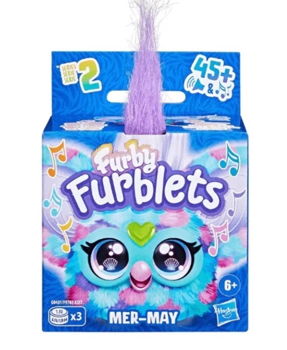 Furby Furblets Series 2 Mer-May Mini Electronic Plush