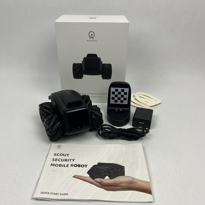 Moorebot SCOUT Model E SC3100B AI Autonomous Mobile Security Robot Camera WiFi