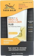 Tiger Balm Pain Relieving Cream Neck & Shoulder Relief Vanishing Scent 1.76oz
