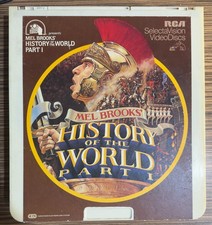 Mel Brooks  History of the World Part I   RCA SelectaVision VideoDisc - Tested -