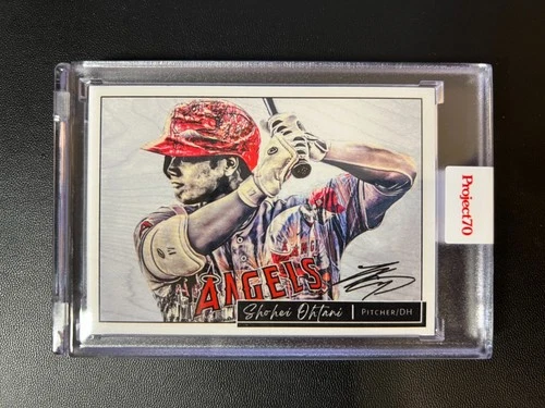 Topps Project 70 SHOHEI OHTANI by Lauren Taylor #870 PR /6747 1955 Design