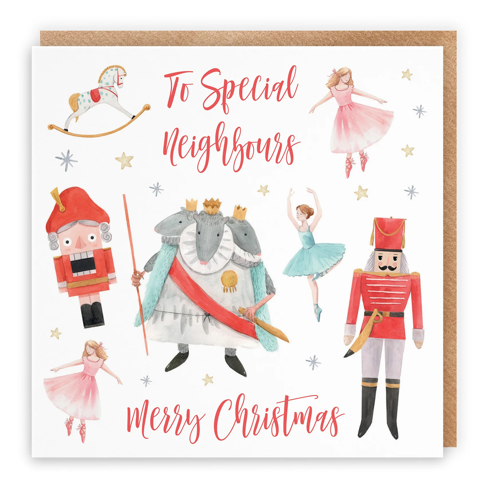 Neighbours Christmas Card Nutcracker
