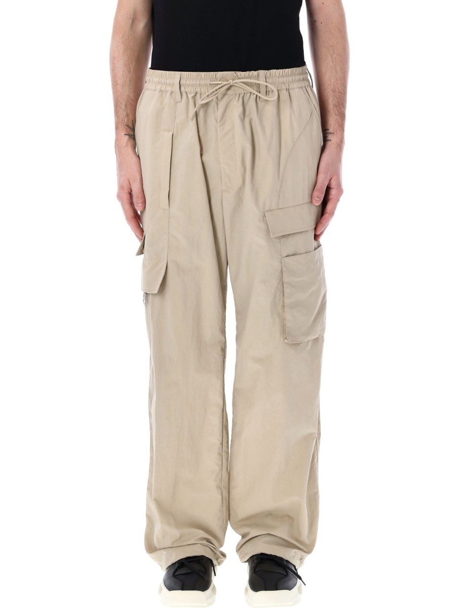 Adidas Y-3 Crinkle Nylon Cargo Pants SMALL RETAIL $450 | eBay