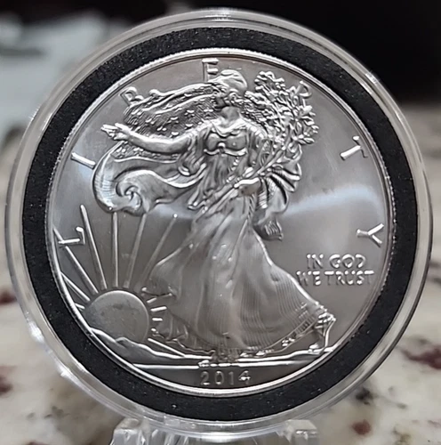 2014 American Silver Eagle Uncirculated 1oz .999 Fine Silver