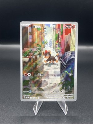 Litleo Illustration Rare 139/132 Me01: Mega Evolution Holo