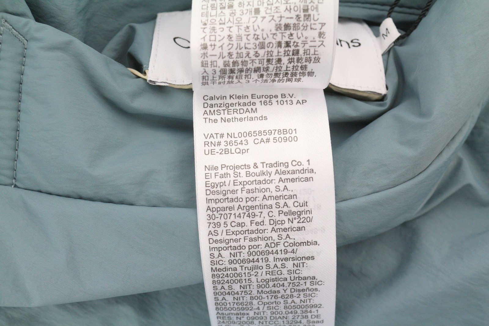 CALVIN KLEIN Reversible Skater Men Jacket XL Relaxed Oversized Unisex RRP279 * thumbnail 11