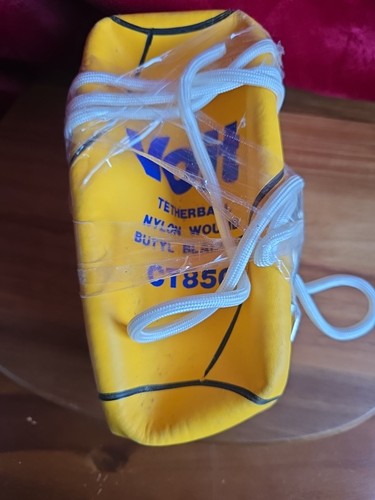 Voit Tetherball Replacemt CT850 Ball Nylon Wound Butyl Bladder Yellow Sports