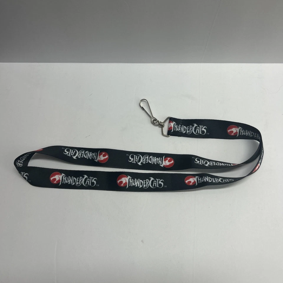 Cordón Thundercats (negro con logotipo) (NUEVO) Foto 2 de 2