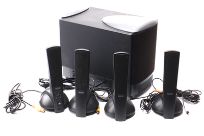 Enceintes Altec Lansing ATP5 4.1 Surround - Système Home Cinéma Filaire, Occasion