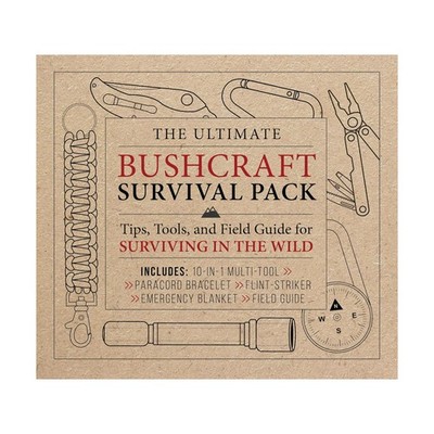 Chartwell Misc  Ultimate Bushcraft Survival Pack - Tips, Tools, and Field  New