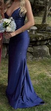 Prom Dress Size 4 Navy Blue