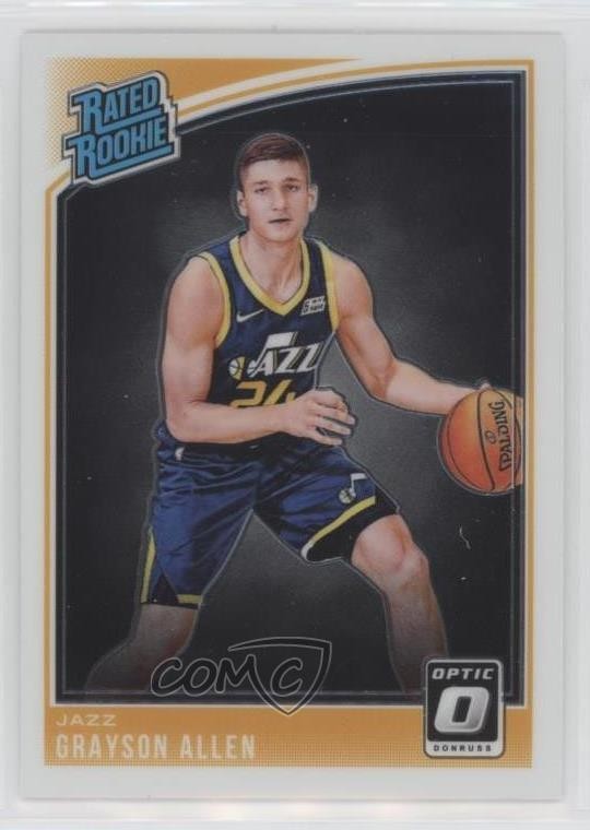 2018-19 Panini Donruss Optic Rated Rookie Grayson Allen #156 16yx