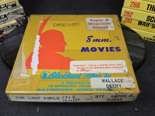 THE LOST WORLD - Wallace Berry - Blackhawk Films Super 8mm Sound B&W RAR - Bild 1 von 24