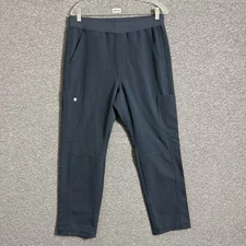 Figs Men's Size Medium Gray Blue 2340 Axim Straight Leg Scrub Pants