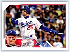 2023 Topps #343 Trayce Thompson - Los Angeles Dodgers