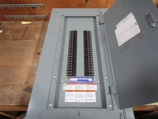 Square D NC38SHR Panelboard 200A 208Y/120V – With 42 QOB120 Breakers New No Box