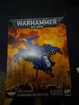 Stormhawk Interceptor Stormtalon Gunship Space Marines Warhammer 40k 48-42 NEU