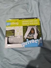 On The Goldbug Lightweight Canopy Cover for Car Seats Baby New In Box