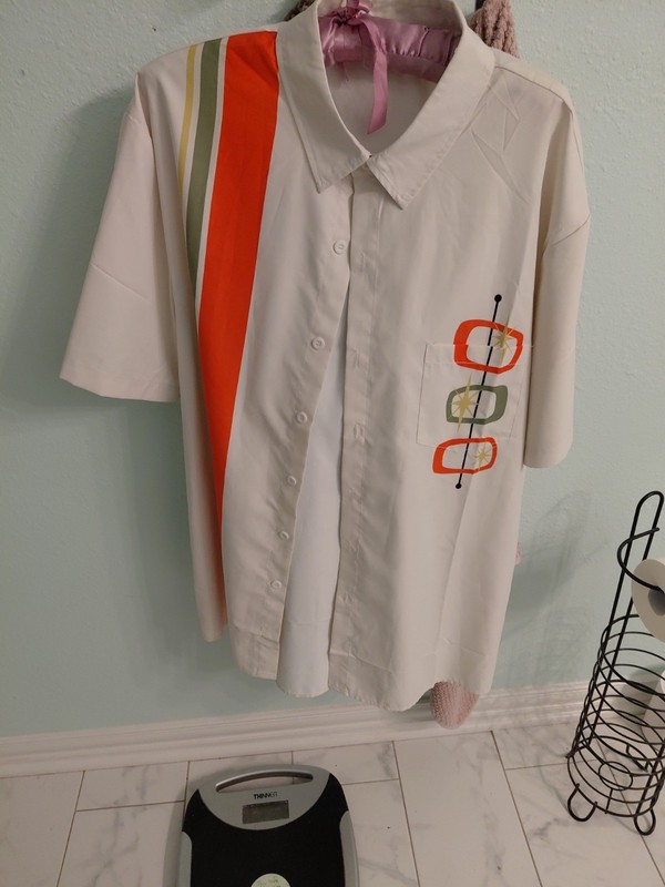 Hardaddy Button Up Retro Style "Bowling Shirt".