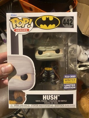 Funko Pop Heroes #442 Hush DC Batman 2022 Winter Collection With Protector!!