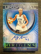 2023 Panini Origins WNBA Maya Moore Universal Auto Autograph Card Blue /25 Rare