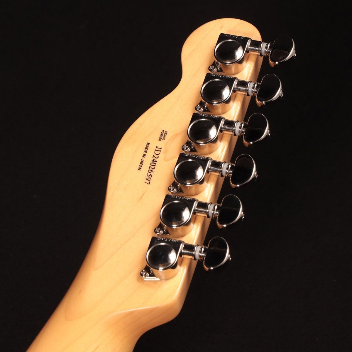 Fender MIJ 50s Telecaster Ash Body Black Grover Tuner Used