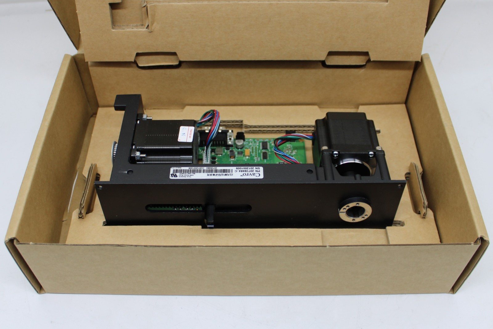 CAVRO PUMP XLP3K 4P M6 SR PE 20739464-E Board Syringe & Holder XLP3000