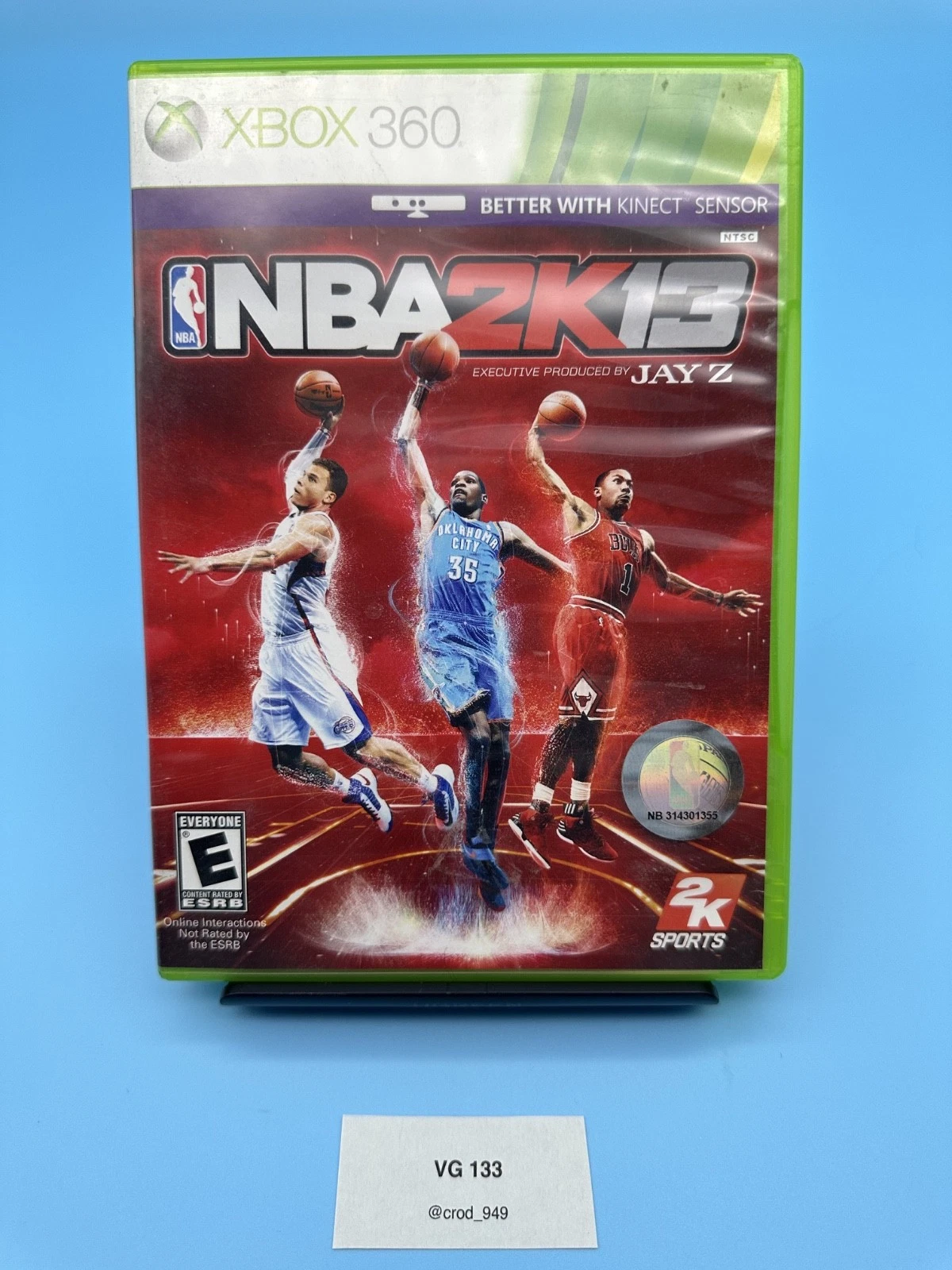 NBA 2K13 (Microsoft Xbox 360, 2012)