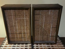 Vintage Soundesign Model 651 Dynamic Sound Wide Range Bookshelf Speakers (PAIR)