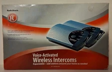 Radio Shack Voice Activated Intercons. 43-124 One Pair.  L@@K!