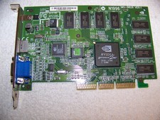 AGP Nvidia Geforce2 MX VGA Video Graphics Card MS-8826 Ver:1 Micro Star