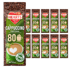 HEARTS Cappuccino Irish Cream 10 x 1kg Vorratspackung Instantkaffee