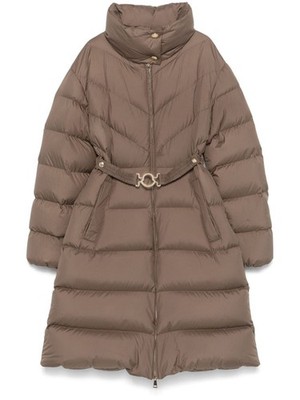 NEW, Moncler Brou coat in Taupe Grey Size 5 #DC513