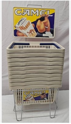 Joe Camel Retail Shopping Baskets - NOS set of baskets - Tobacciana