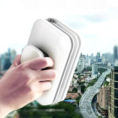 NEW Magnetic Window Cleaner Large Handle Strong Magnetic Force For High Rise