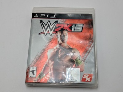 PS3 WWE 2K15 Wrestling Game Clean CIB Tested Complete Manual W2K15