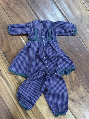 Pleasant Company 1997 Lt Edition American Girl Addy Stilting Outfit Dress Pants