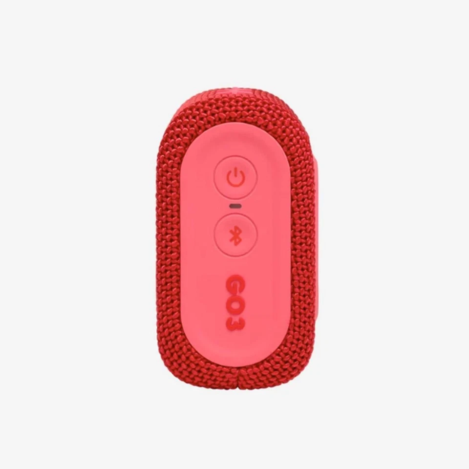 JBL Go 3 Mini Speaker Bluetooth Red Waterproof Ipx67 Case Bluetooth Wifi _ - Image 4 of 4