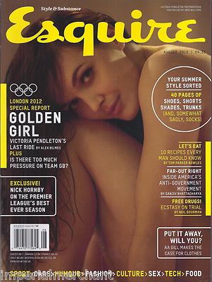 Esquire Magazine London Olympics Special Victoria Pendleton Nick Hornby 2012