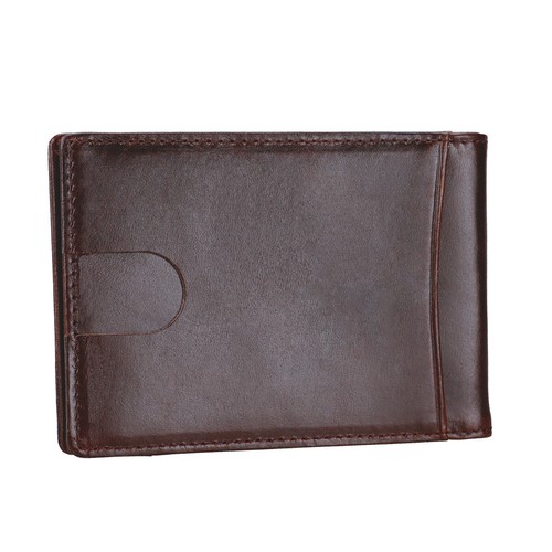 Carteras delgadas para hombres con clip para dinero billetera plegable portatarjetas RFID billeteras para hombres - Imagen 21 de 25