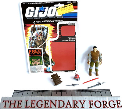 Gi Joe Budo 1988 Vintage Action Figure 100% Complete Outstanding With Cardback