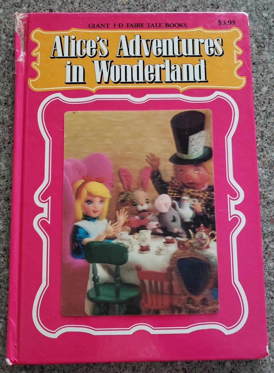 ALICE IN WONDERLAND ~ FROEBEL-KAN ~ GIANT 3-D FAIRY TALE