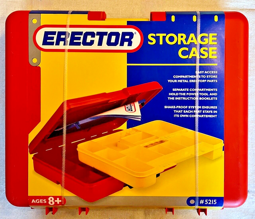 Vintage Meccano/Erector Storage Case #5215 NEW: Factory Sealed 1991