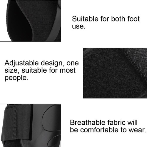 Ankle Support Brace Compression Breathable Foot Elastic Guard Strap Adult(Black) - Picture 4 of 9