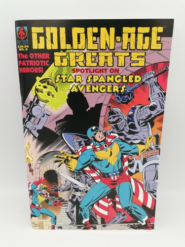 Golden - Age Greats No 6 Spotlight on Star Spangled Avenger - AC comics 2011 - Afbeelding 1 van 4