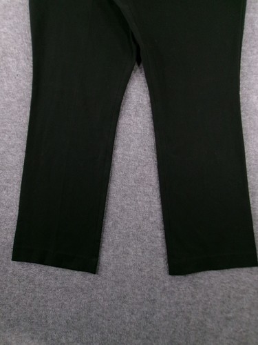 Express Pants Women 12 Short Black Editor Barley Boot Office Stretch Capsule - Picture 3 of 14