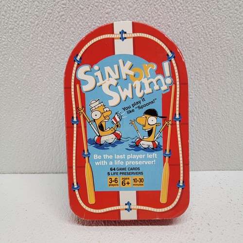 Hallmark Waschbecken oder Schwimmen Spiel 3-6 Spieler ab 6+ Spielen wie Löffel