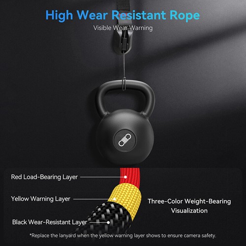 Magnetic Quick Release Wrist Strap Sports Camera Cell Phones Anti Loss Lanyard - Picture 4 of 9