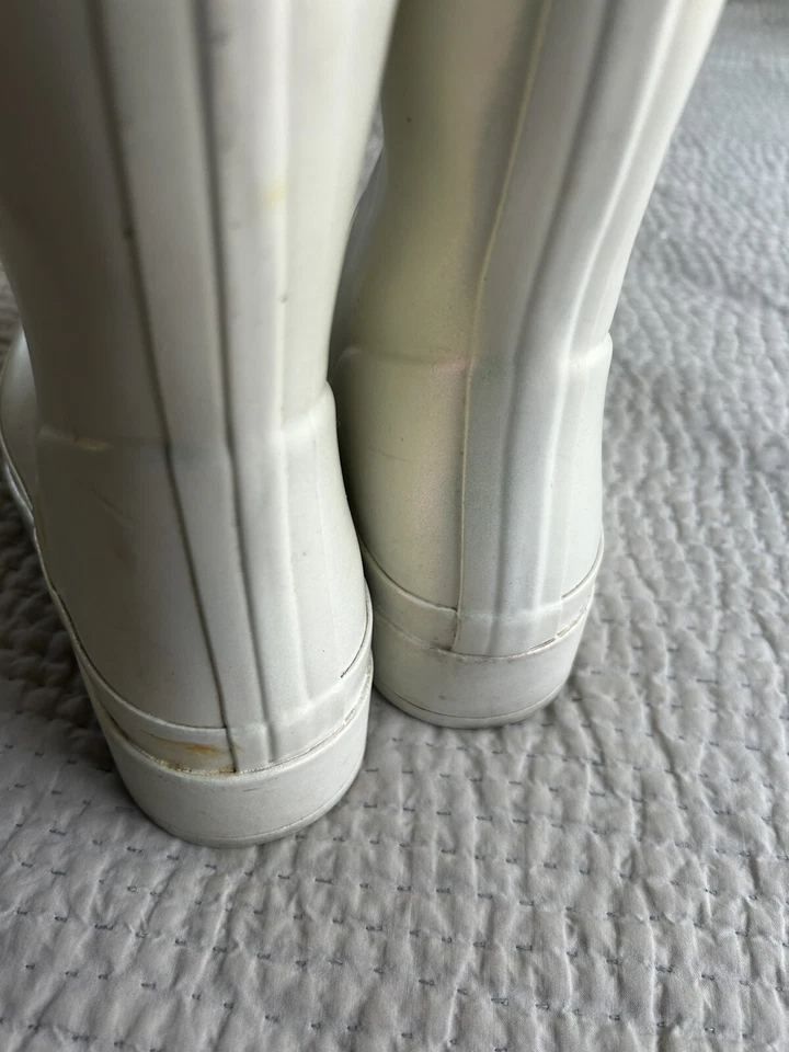 Hunter Wellington Original Play Botas de Lluvia Altas Impermeables Nacaladas Talla 7 Foto 3 de 4